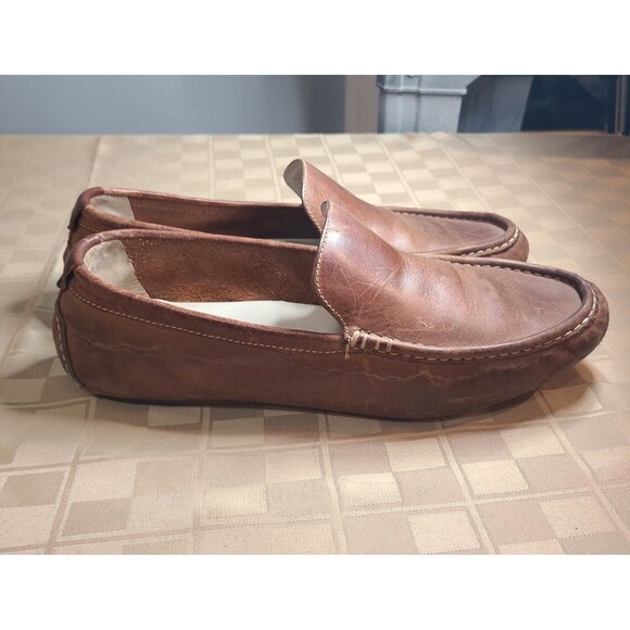 Cole Haan C11401 Brown Leather Driving Shoe Mocassins Men’s Size 11.5M - Picture 2 of 10
